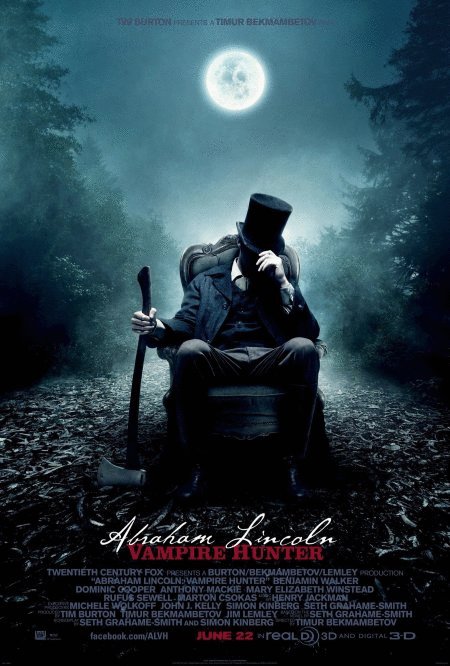 L'affiche du film Abraham Lincoln: Vampire Hunter