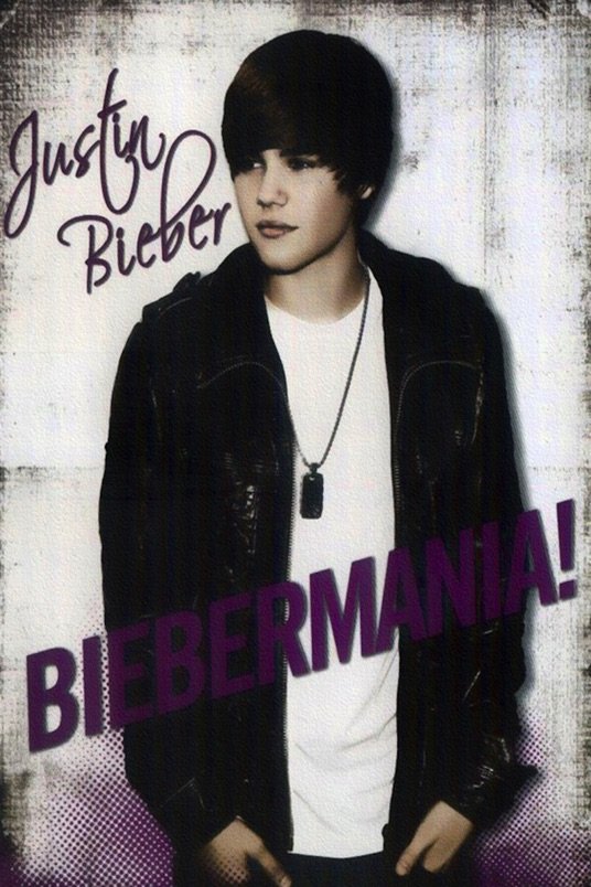 L'affiche du film Biebermania!