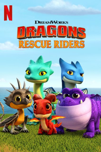 L'affiche du film Dragons: Rescue Riders