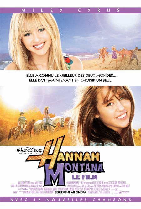 L'affiche du film Hannah Montana: Le Film