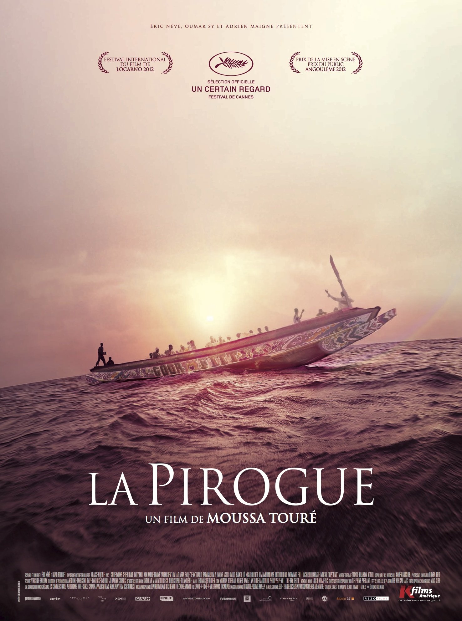 L'affiche du film La Pirogue v.f.