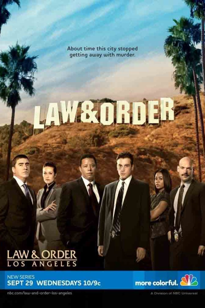 L'affiche du film Law & Order: Los Angeles