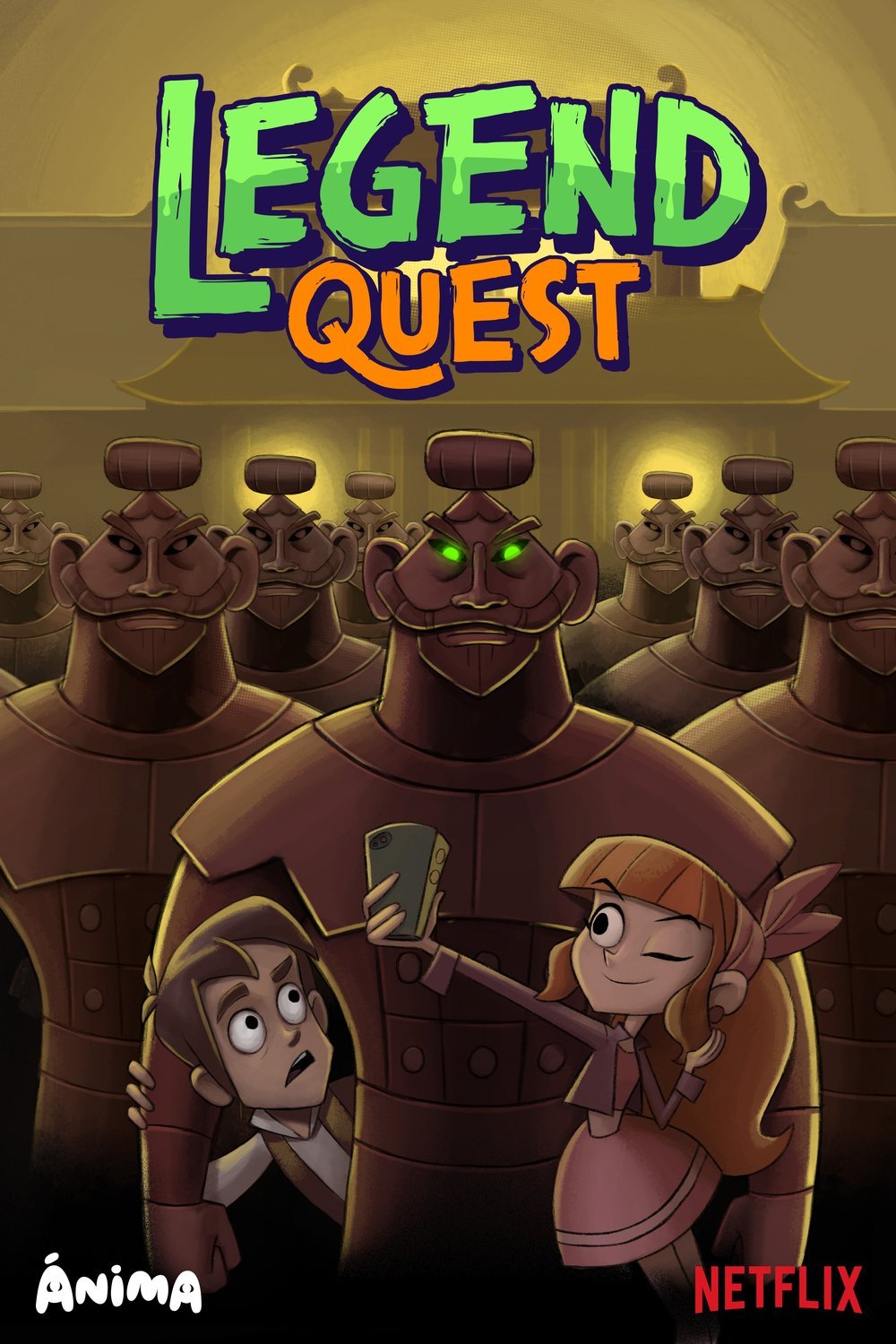 L'affiche originale du film Legend Quest en espagnol