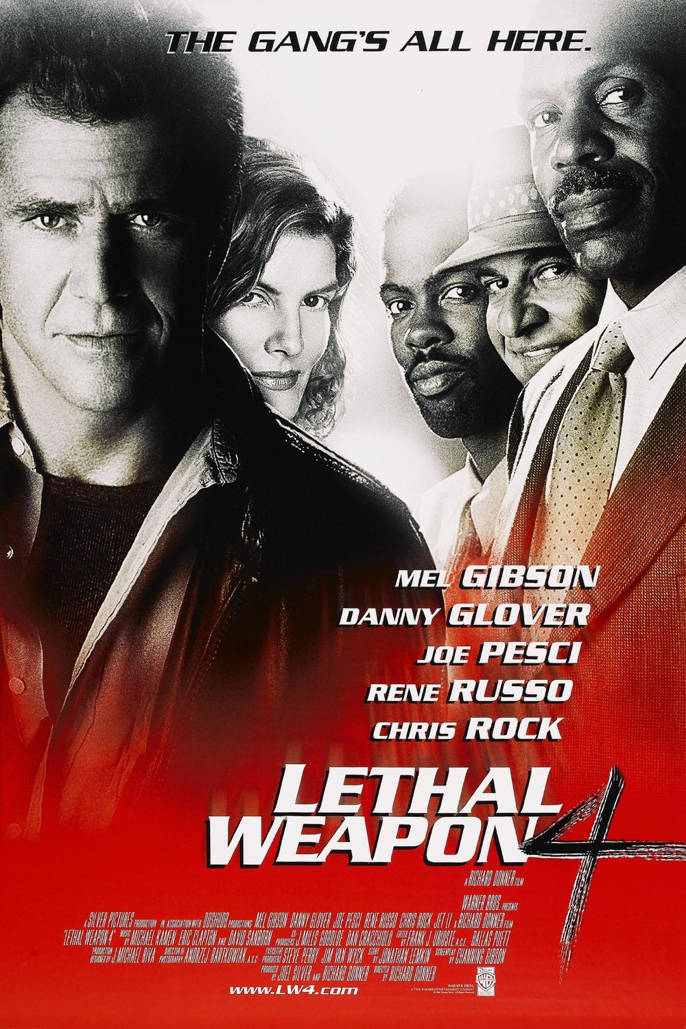 L'affiche du film Lethal Weapon 4