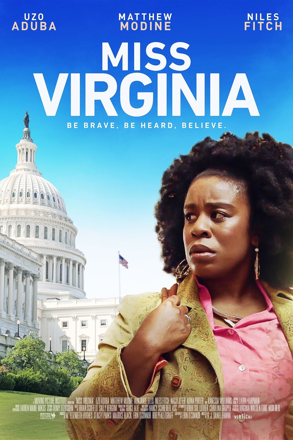 L'affiche du film Miss Virginia