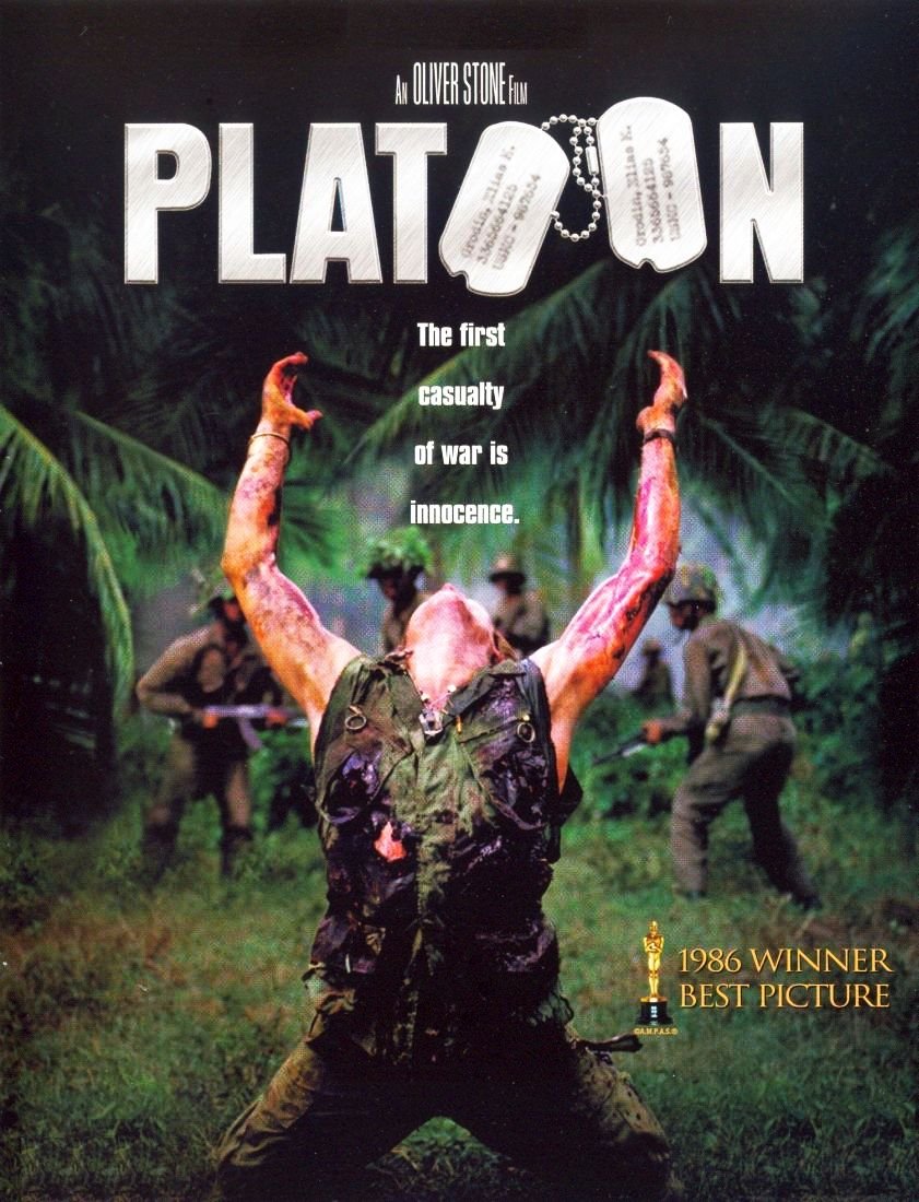 L'affiche du film Platoon