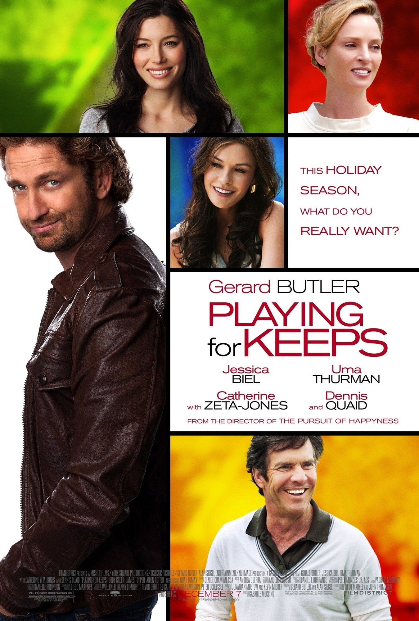 L'affiche du film Playing for Keeps