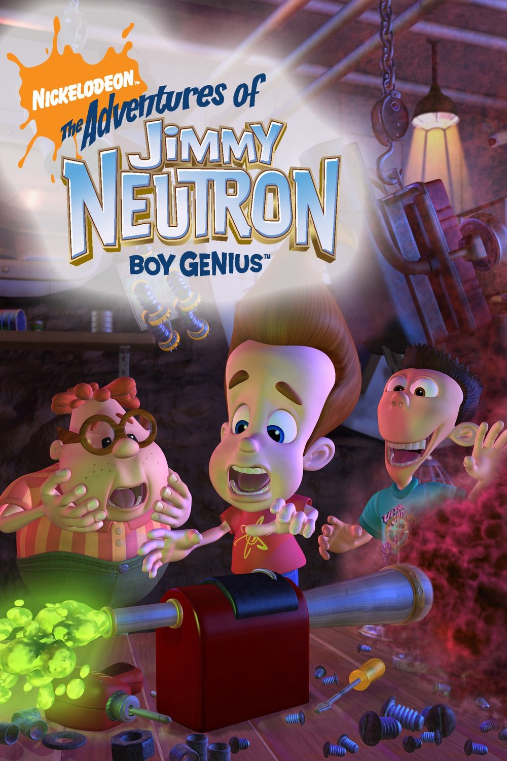L'affiche du film The Adventures of Jimmy Neutron: Boy Genius
