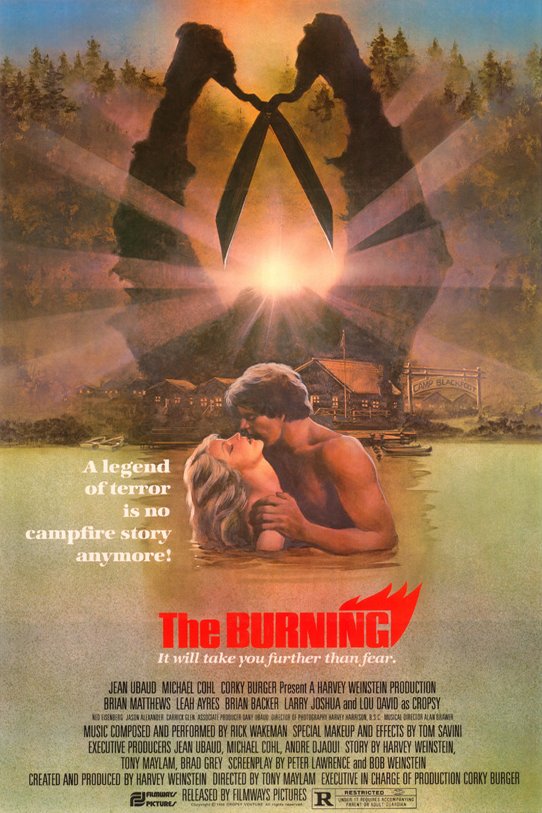 L'affiche du film The Burning