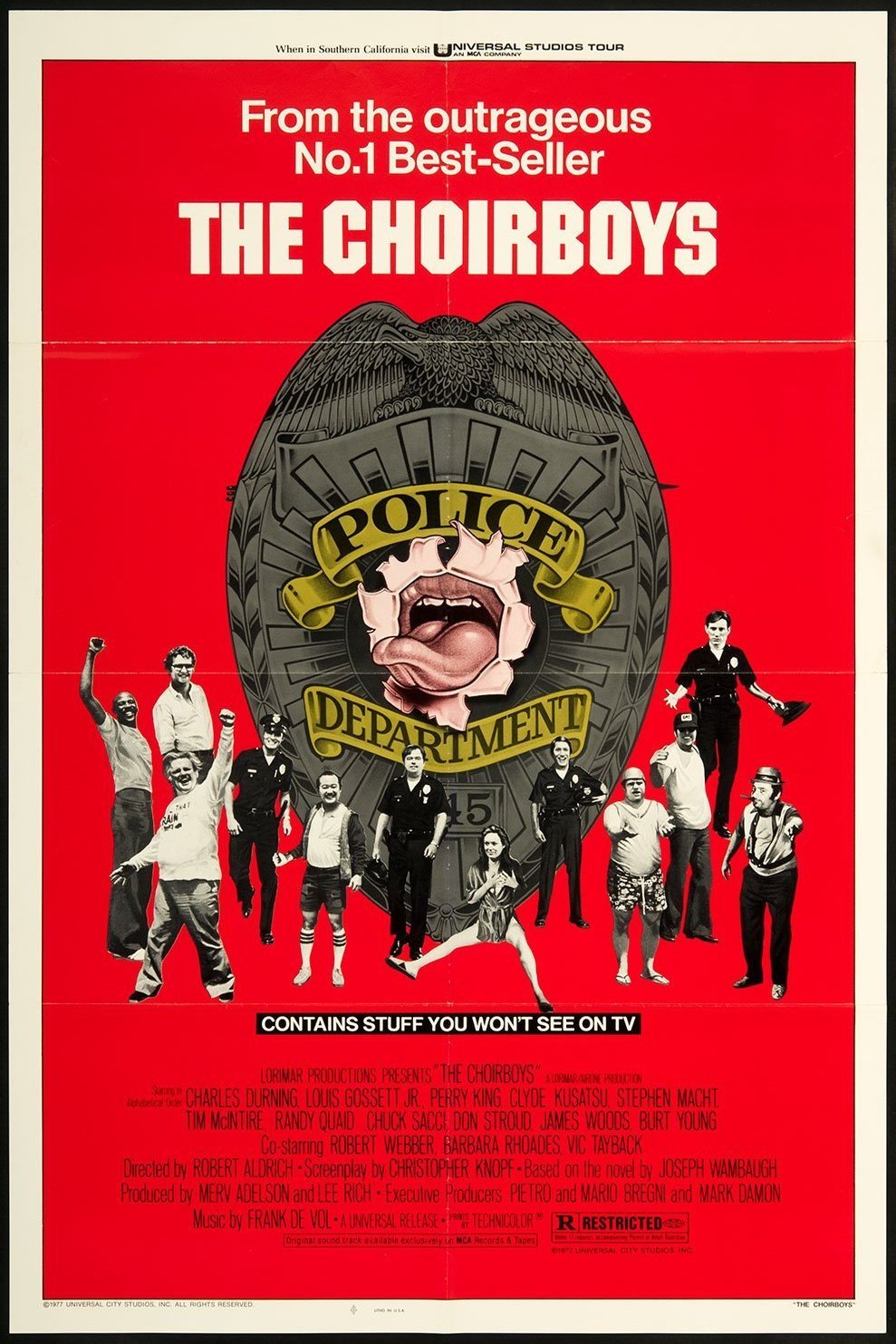 L'affiche du film The Choirboys
