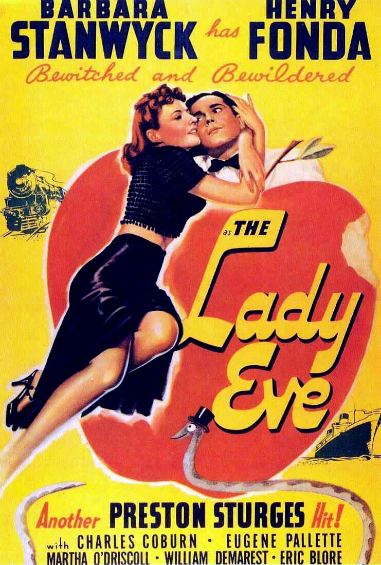 L'affiche du film The Lady Eve
