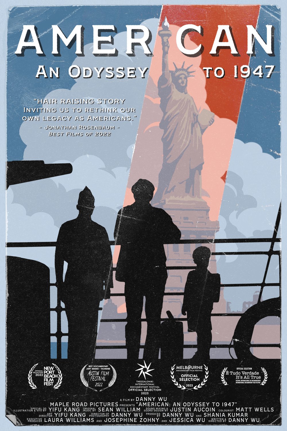 L'affiche du film American: An Odyssey to 1947