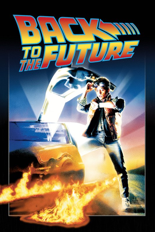 L'affiche du film Back to the Future