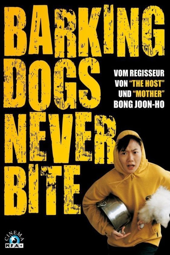 L'affiche du film Barking Dogs Never Bite