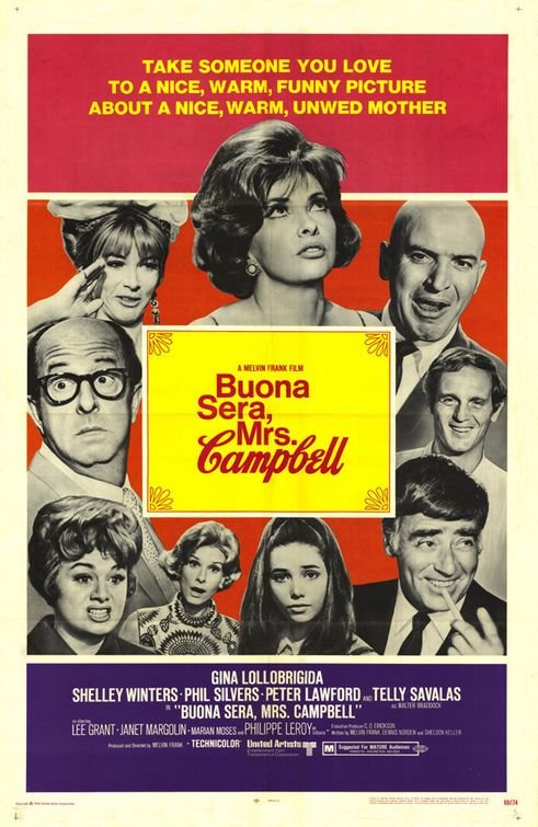 L'affiche du film Buona Sera, Mrs. Campbell