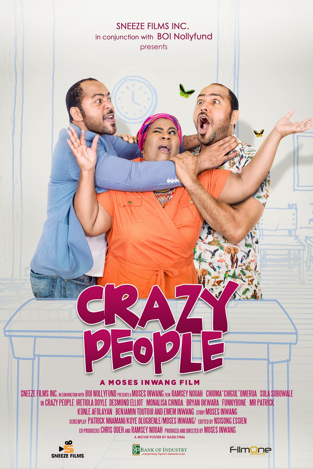 L'affiche du film Crazy People