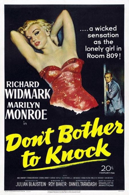 L'affiche du film Don't Bother to Knock