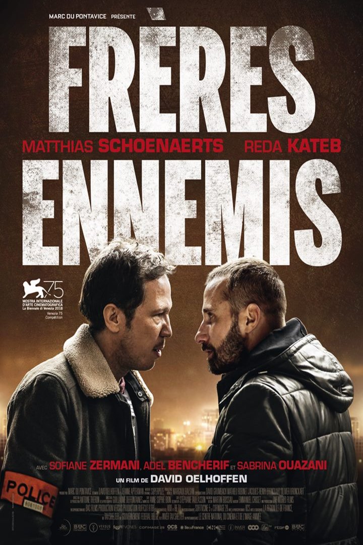 L'affiche originale du film Frères ennemis en français