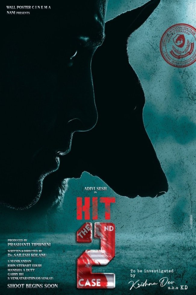 L'affiche originale du film HIT: The 2nd Case en Telugu