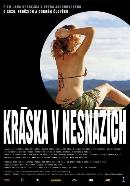 L'affiche originale du film Kráska v nesnázích en tchèque