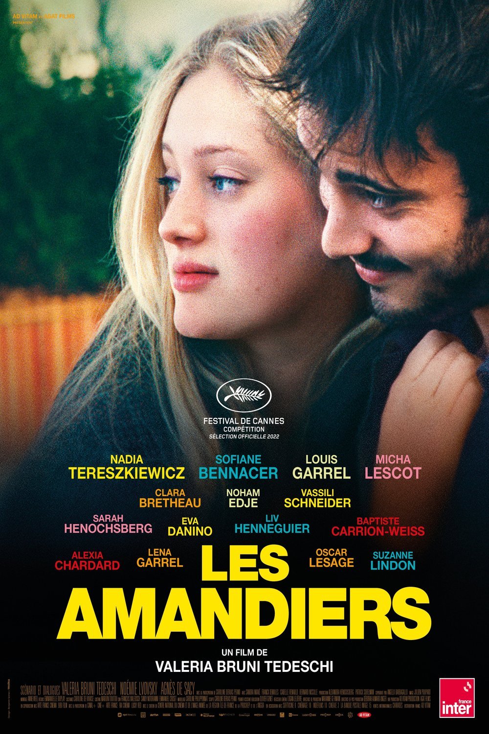 L'affiche du film Les Amandiers