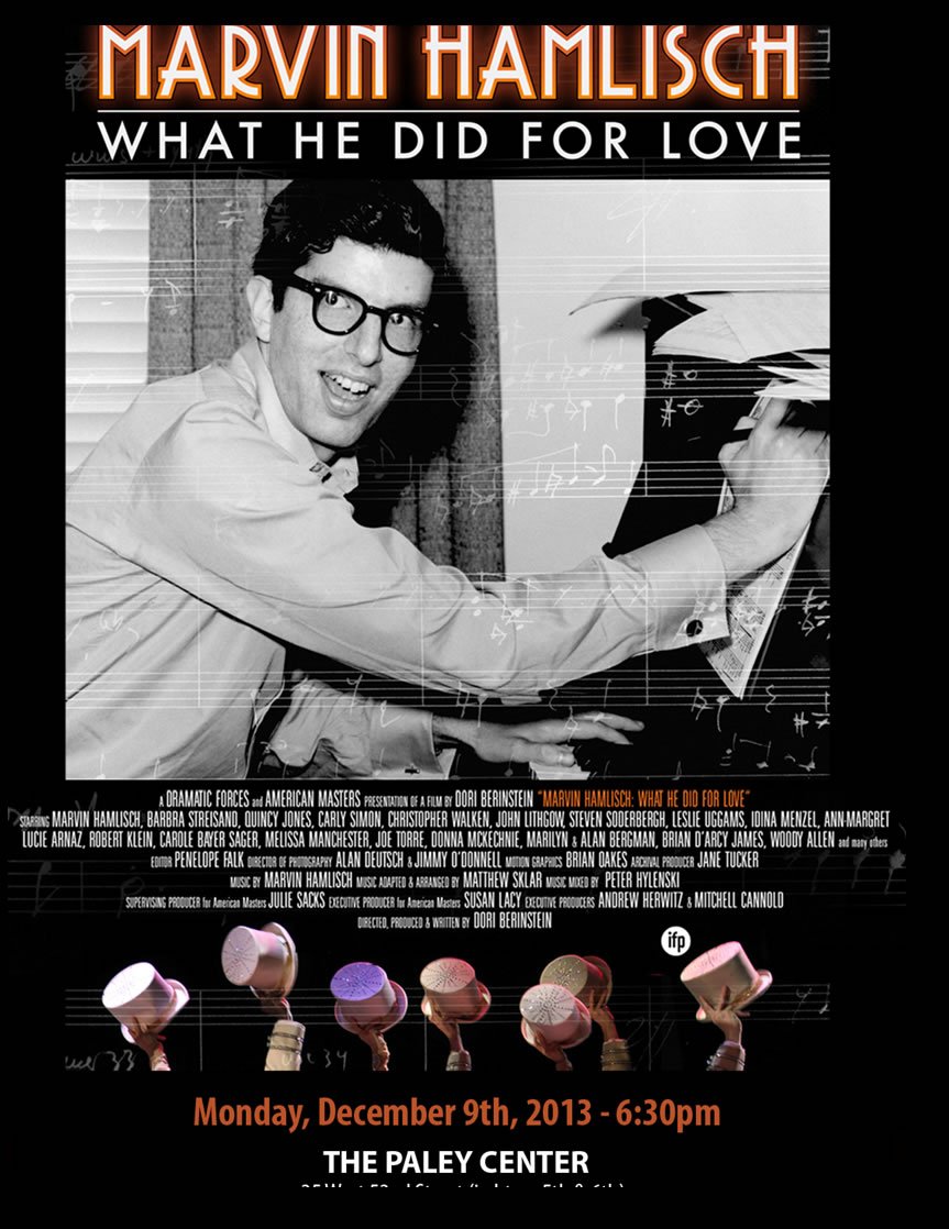 L'affiche du film Marvin Hamlisch: What He Did for Love