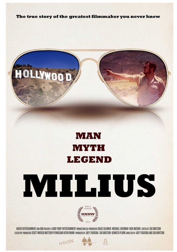 L'affiche du film Milius