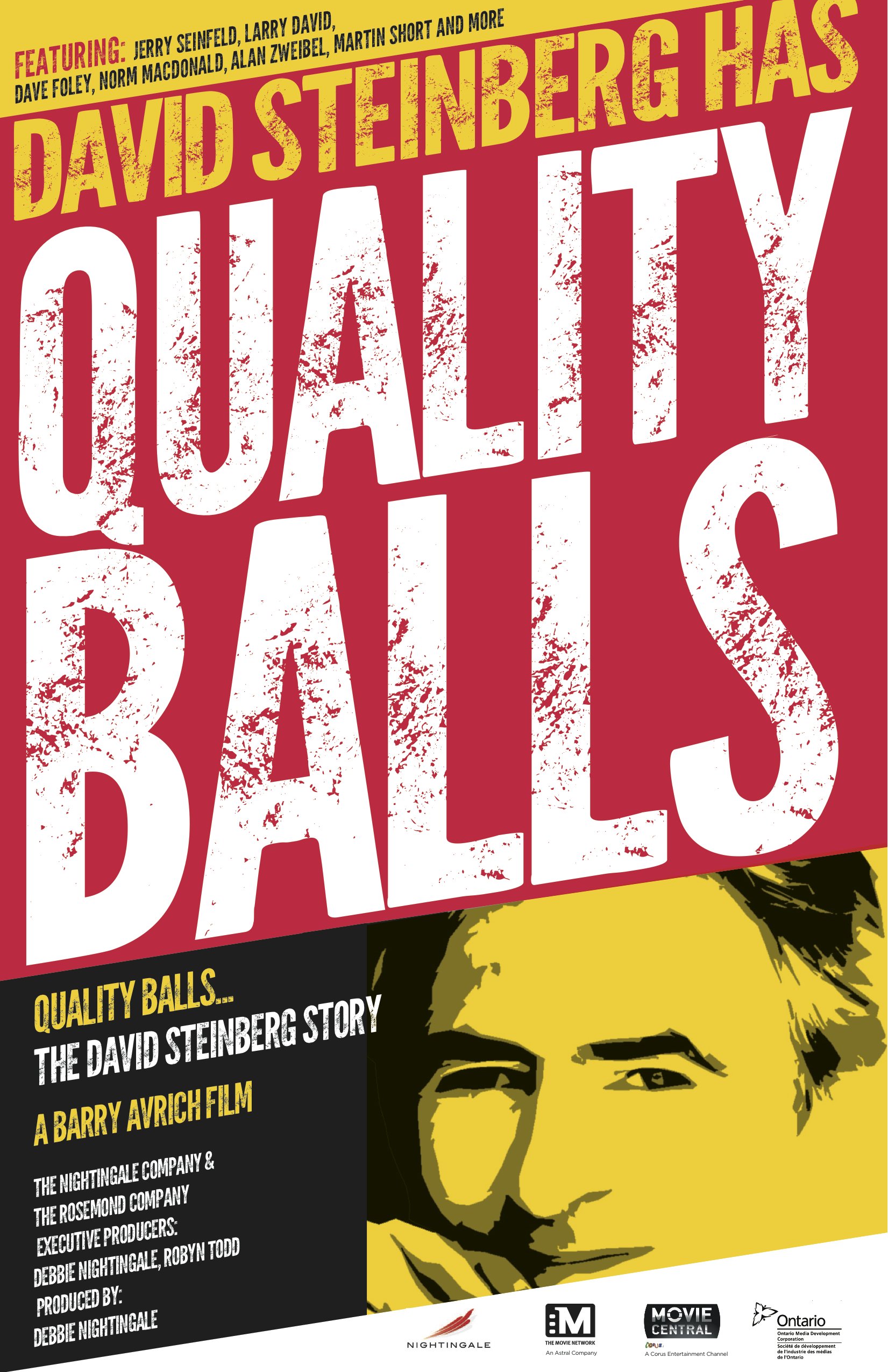 L'affiche du film Quality Balls: The David Steinberg Story