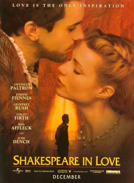 L'affiche du film Shakespeare in Love