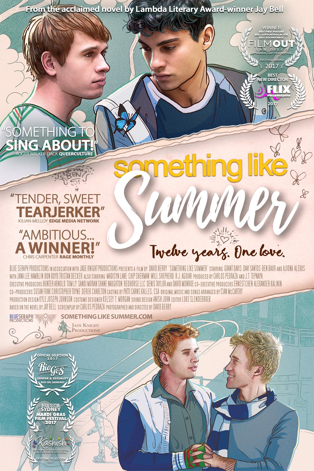 L'affiche du film Something Like Summer