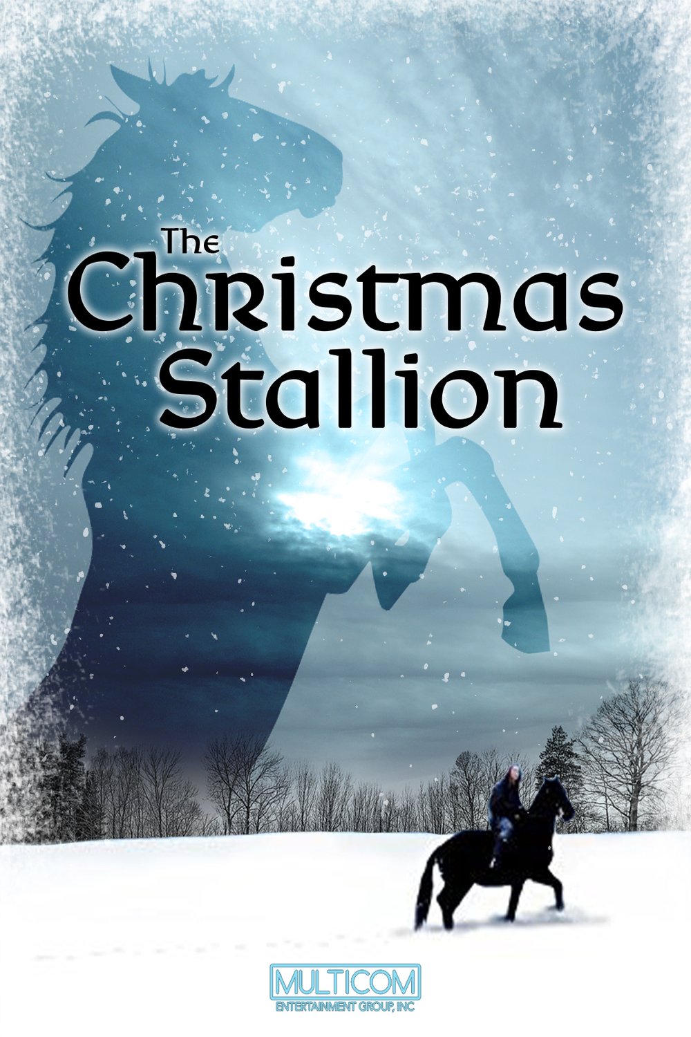 L'affiche du film The Christmas Stallion