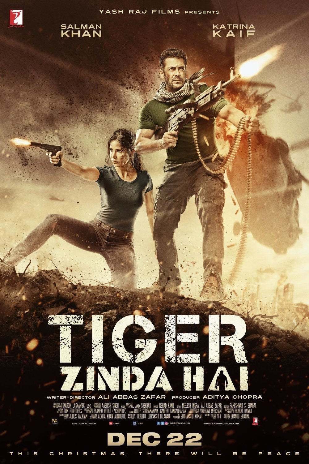 L'affiche du film Tiger Zinda Hai