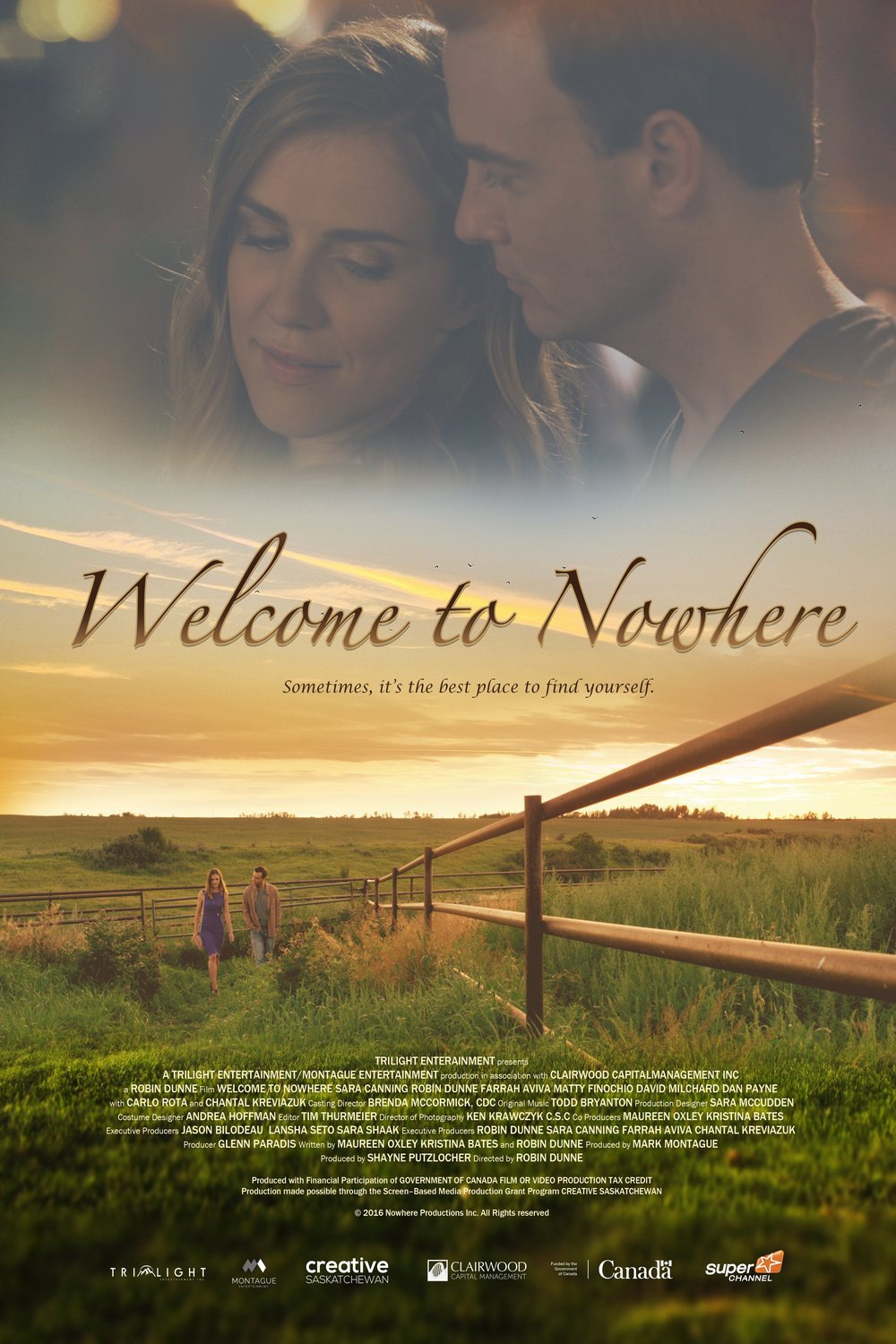 L'affiche originale du film Welcome to Nowhere en 