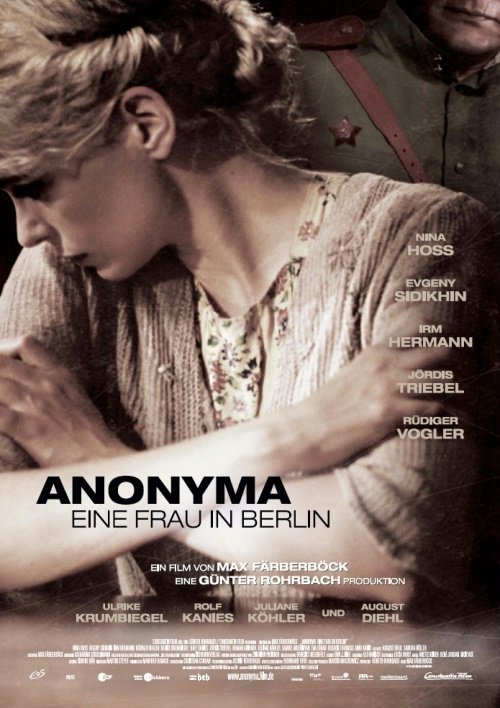 L'affiche originale du film Anonyma - Eine Frau in Berlin en allemand