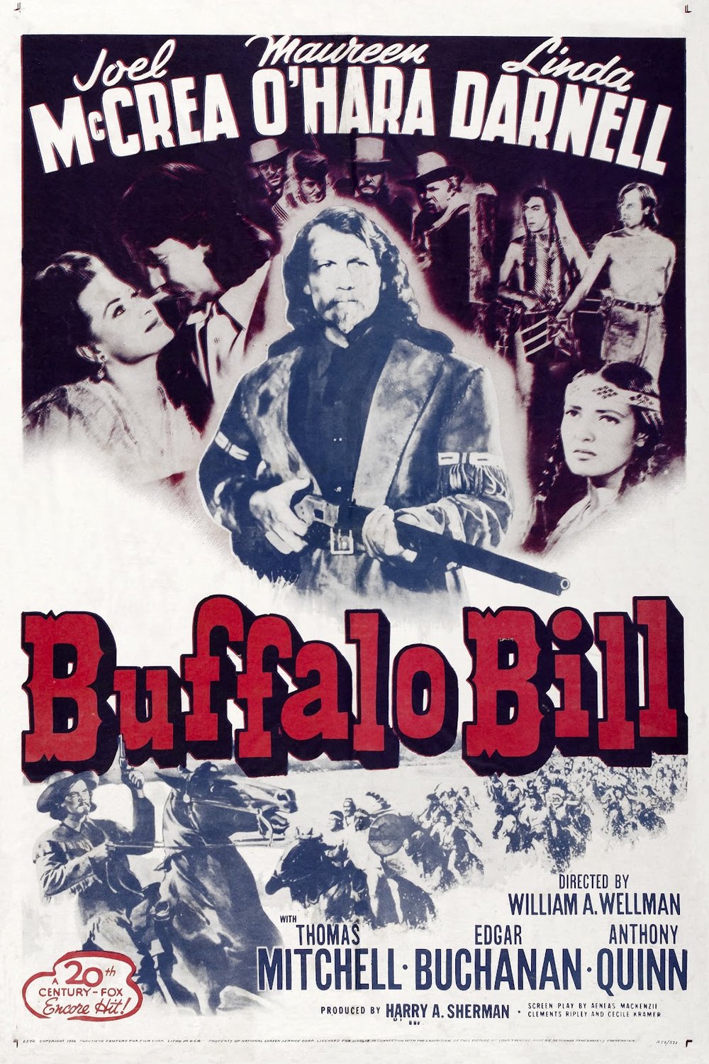 L'affiche du film Buffalo Bill