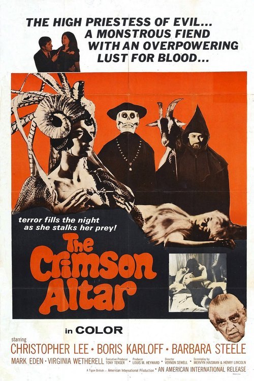 L'affiche du film Curse of the Crimson Altar