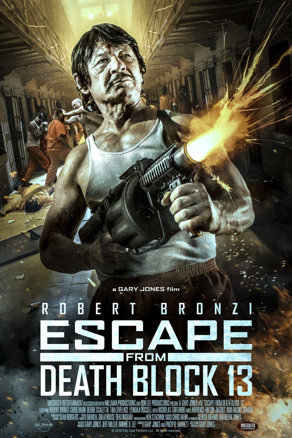 L'affiche du film Escape from Death Block 13
