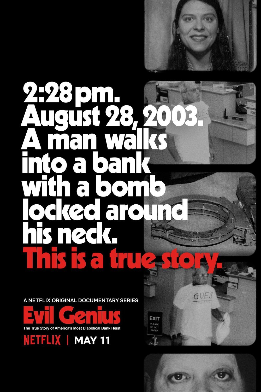 L'affiche du film Evil Genius: The True Story of America's Most Diabolical Bank Heist
