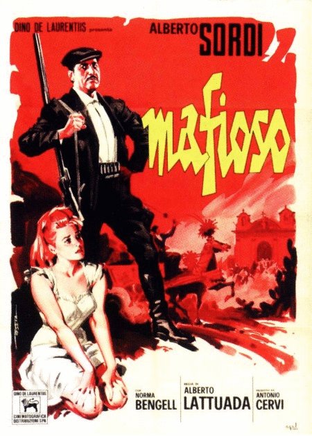 L'affiche originale du film Mafioso en italien