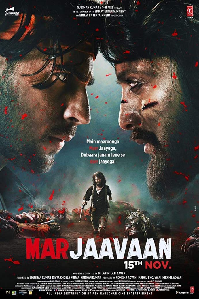 Hindi poster of the movie Marjaavaan