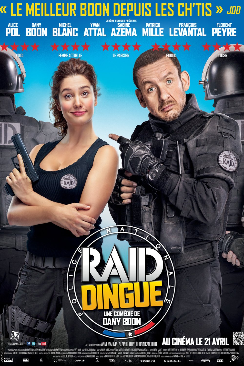L'affiche du film R.A.I.D. Special Unit