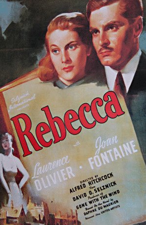 L'affiche du film Rebecca