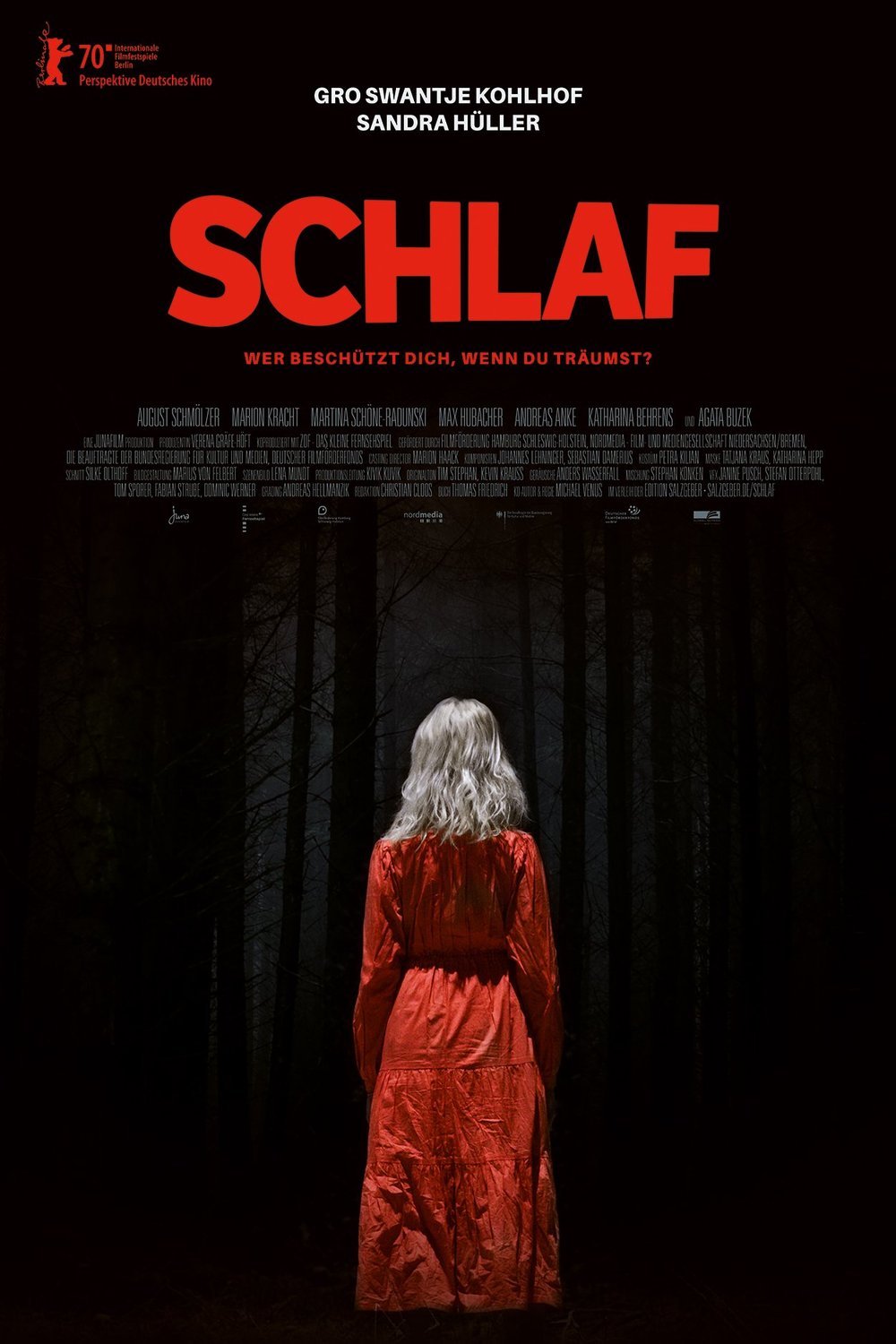 German poster of the movie Schlaf