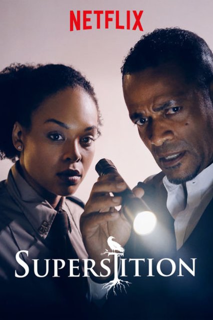 L'affiche du film Superstition