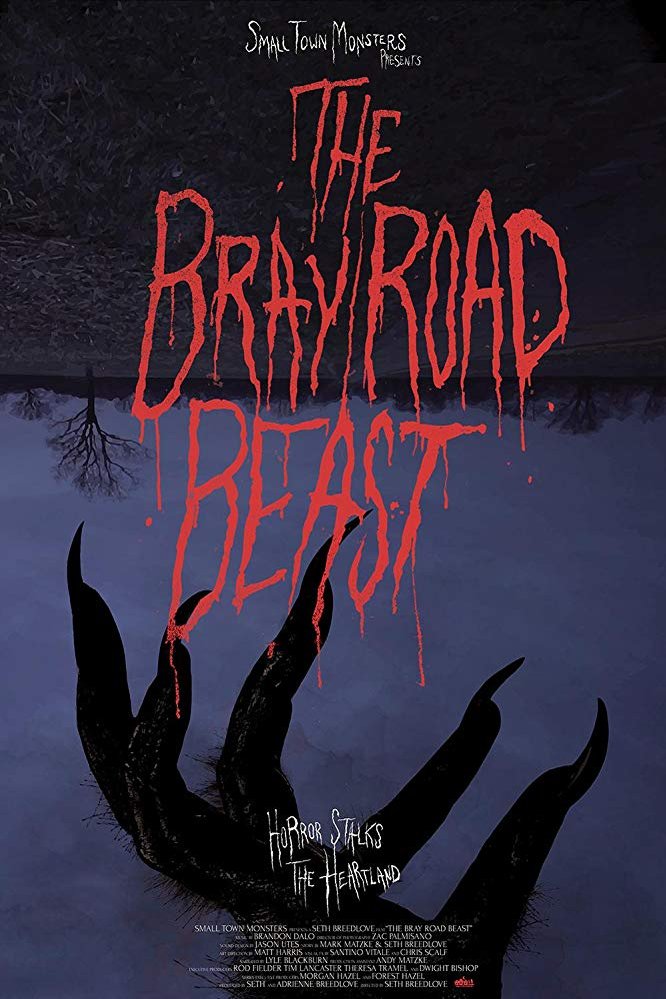 L'affiche du film The Bray Road Beast
