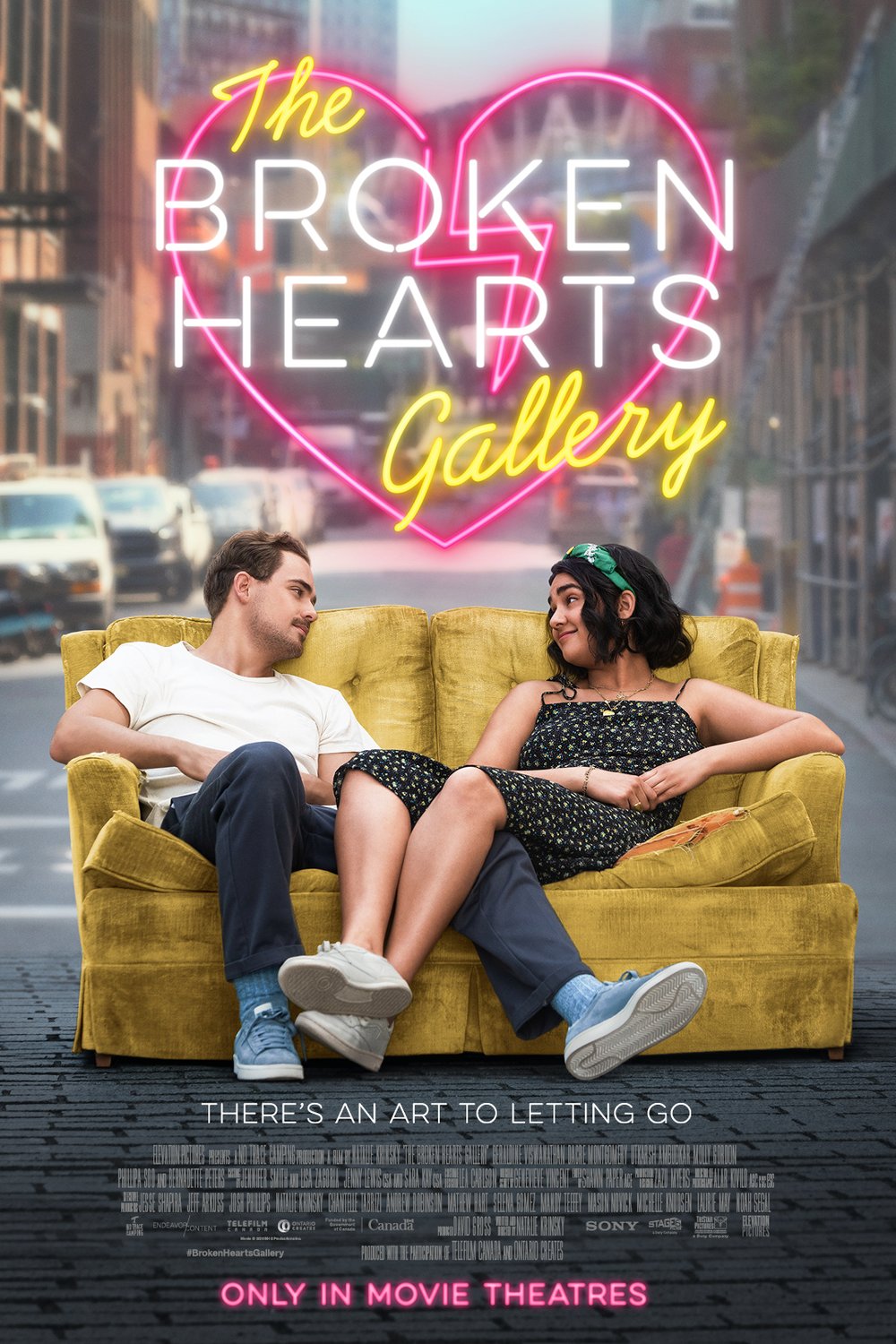 L'affiche du film The Broken Hearts Gallery