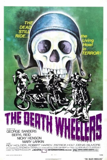 L'affiche du film The Death Wheelers