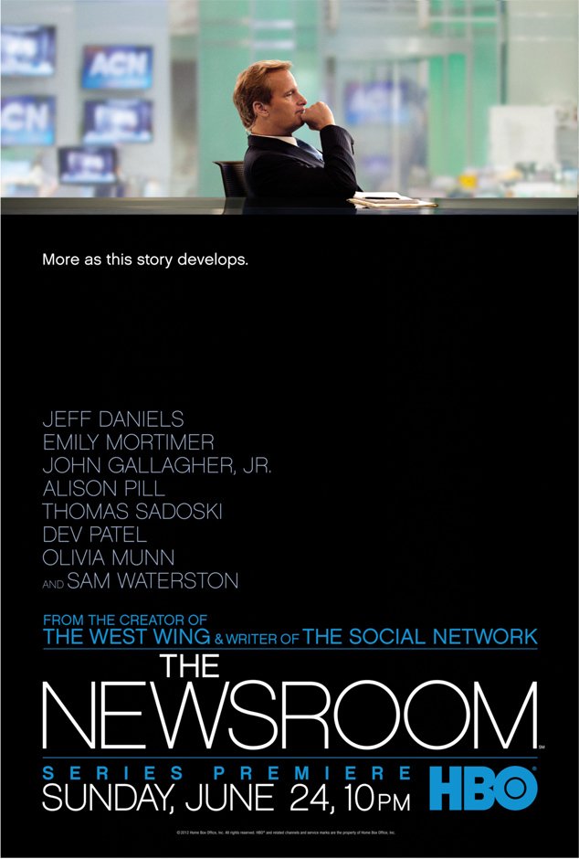 L'affiche du film The Newsroom