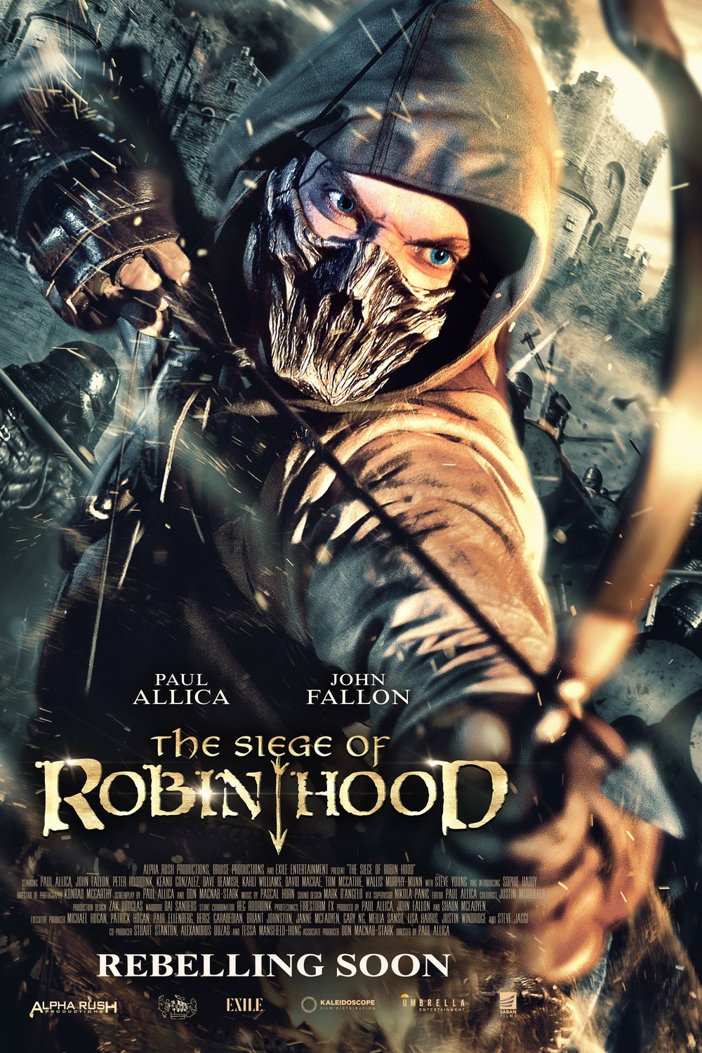 L'affiche du film The Siege of Robin Hood