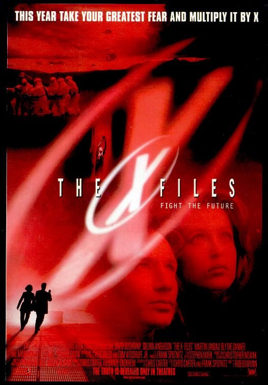 L'affiche du film The X-Files: Fight the Future